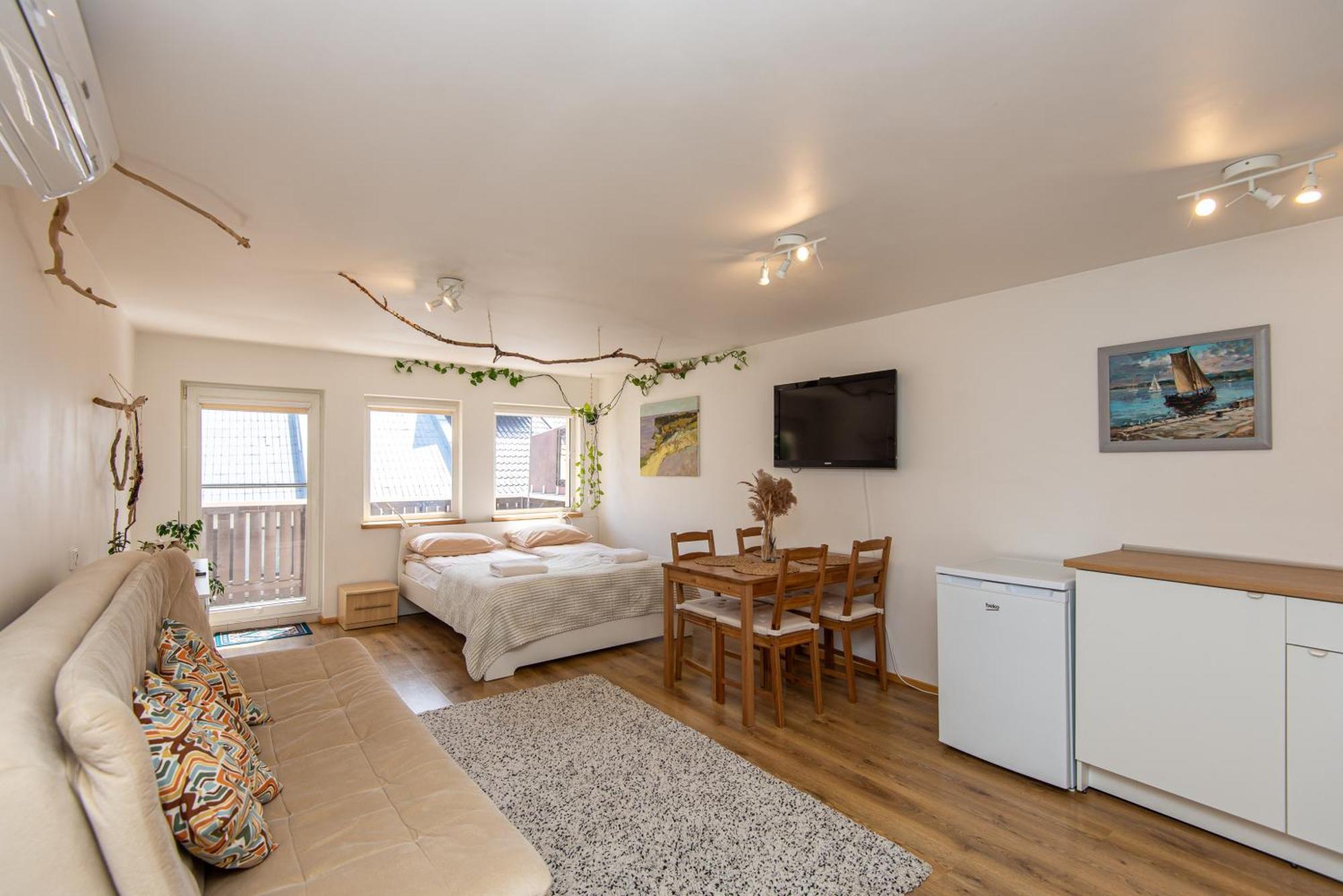 Ferienwohnung A R C I A U G A M T O S Nida Exterior foto